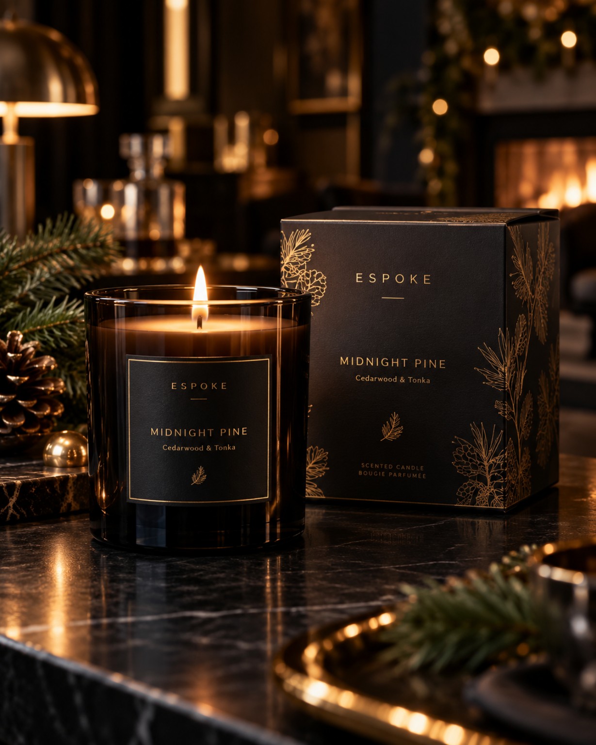 Midnight Pine — bespoke festive collection